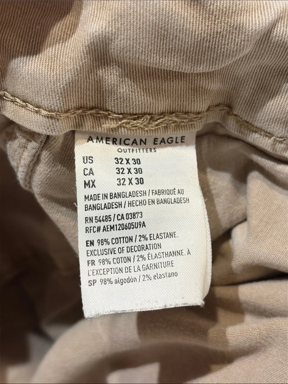 American Eagle Outfitters versatile tan